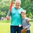 thumbnail image 6 of Qiysamall 2 Sets of Outdoor Baseball Set Plastic Baseball Bat Interesting Children Toy Kids Accessory, 6 of 11