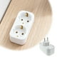 thumbnail image 2 of Enchufe, adaptador de enchufe, compartimento, enchufe, cocina, viaje, 2 of 8
