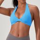 thumbnail image 5 of Mujeres de Color Sólido Cuatro Filas Ajustable Inalámbrico Sujetador sin Costuras de la Espalda Y la Colección de Pecho Yoga Deportes Sujetadores para Mujeres, 5 of 6
