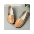 thumbnail image 5 of Fangasis Ladies Flats Lightweight Loafers Slip On Boat Shoes Walking Breathable Moccasins Khaki 9.5, 5 of 5