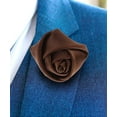thumbnail image 3 of Vittorio Vico Unisex Satin Rose Bud Flower Lapel Pin, 3 of 126