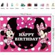 thumbnail image 4 of AOYU 7x5ft Cute Cartoon Mouse Photography Backdrop Kids 1st 2nd 3rd Birthday Party Supplies Background Girls Baby Shower Hot Pink Party Decoration Ban, 4 of 4