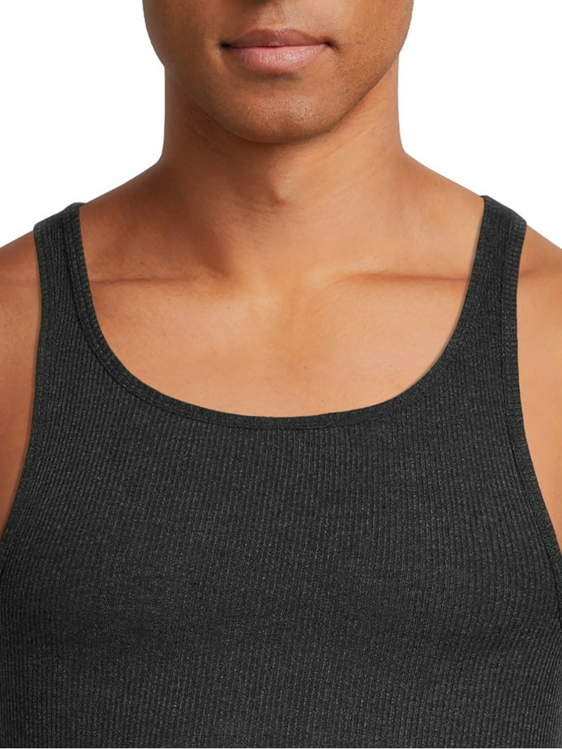 Starter Men's Breathable Tagless Tank Top Under Shirts, 6-Pack