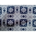 thumbnail image 4 of oneOone Cotton Poplin Navy Blue Fabric Diamond & Triangle Geometric Fabric For Sewing Printed Craft Fabric By The Yard 42 Inch Wide, 4 of 4