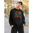 thumbnail image 2 of It's Spooky Season Sweatshirt Men -Image by Shutterstock, Male 4X-Large, 2 of 4