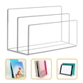 thumbnail image 3 of File Organizer 2-slot Acrylic Organizer File Folder Organizer Rack For Desk, 3 of 9