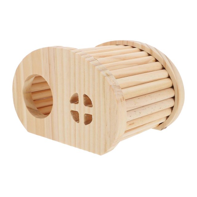 Wooden Toys Small Animal Shelter Hamster Exercise Play Toy Toys Hamsters Wooden Hamster House Small Animal House