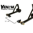 thumbnail image 3 of Venom Motorcycle Front Triple Tree & Rear Swingarm Spool Lift Combo Wheel Lift Stands Compatible with Aprilia Tuono Factory (07+) (w/ Ohlins), 3 of 5