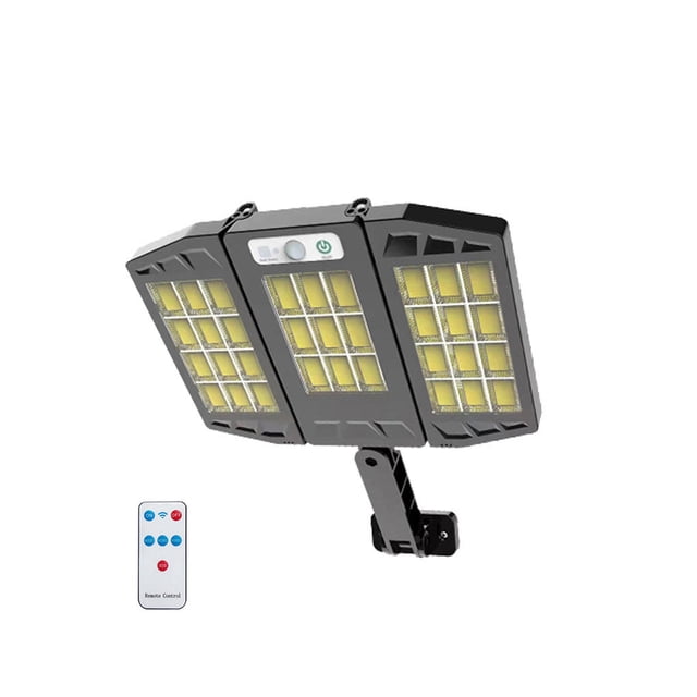 Naiovety Luz solar IP65 Sensor de movimiento plegable a prueba de agua Jardín Patio Calzada Patio Pasarela Césped Senderismo Lámpara de camping Iluminación y accesorios tipo 3 Naiovety HA073240-03