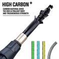 thumbnail image 7 of Telescopic Fishing Rod, 24T Carbon Casting/Spinning Travel Fishing Pole, Portable Fishing Rod, Collapsible Rod 6'~8', Saltwater Freshwater, Fishing Gift for Men, 7 of 7