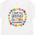 thumbnail image 4 of Inktastic I Love my Brother Autism Awareness Boys or Girls Long Sleeve Toddler T-Shirt, 4 of 5