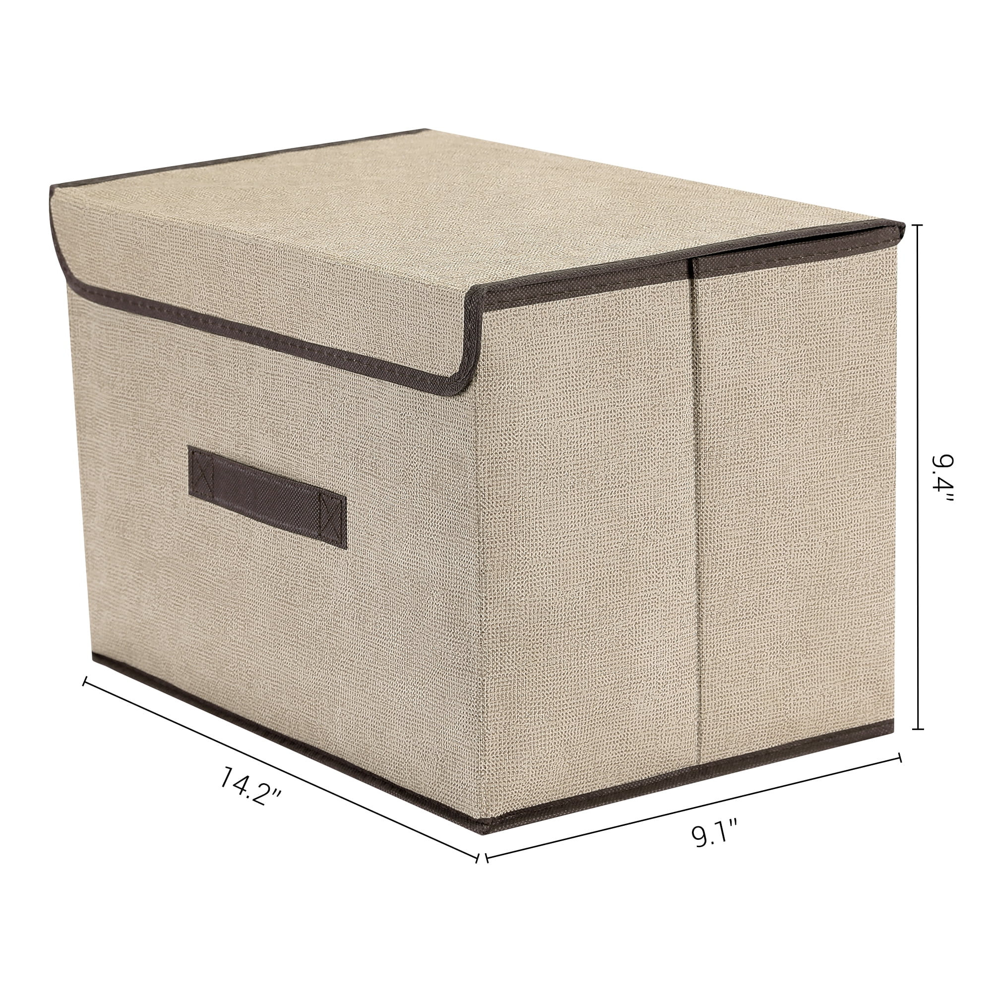 Unique Bargains 1 Pack Clothes Storage Bags Moving Bags Beige 14.2*9.1*9.4in