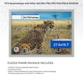 thumbnail image 2 of ArtToFrames 27.6x19.7 Inch - 70x50 CM Silver Puzzle Frame for 1000 piece Puzzles.1.25 Inch Custom MDF Puzzle Frames, Stainless Steel - Comes with Economy Acrylic, 2 of 6