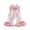 Pink, variant on BemeyourBBs Toddler Baby Girls Summer Clothes Little Girl Overalls Romper Dady's Mini Letter Sunflower Embroidery Sleeveless Plaid Bell Bottoms Jumpsuit Flare Pants Toddler Girls Summer Outfit