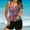 Red, variant on Honeeladyy Women Two Piece Tankini Swimsuits with Shorts Athletic Bathing Suit with Swim Shorts Slim Fit Swimwear Red M