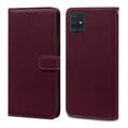 thumbnail image 7 of Compatible for Samsung Galaxy A51 5G Wallet Case with Stand Feature Magnetic Closure Card Slots Short Strap Cover, PU Leather Shockproof Flip Case for Samsung Galaxy A51 5G 6.5 Inch,Winered, 7 of 7