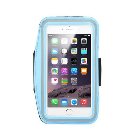 GEARONIC Running Jogging Sports Workout Gym Armband Sportband Pouch Case Holder for iPhone 6 Plus (Best Running Accessories For Iphone 6)