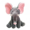 thumbnail image 3 of Juguete musical de peluche para bebé, elefante cantor de peluche para coordinar regalos navideños. orejas rosadas, 3 of 9