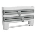 thumbnail image 3 of Cling Film Cutter,  Fixation Cling Film Wrap Dispenser Wall Mount Multifunctional  For Home, 3 of 9