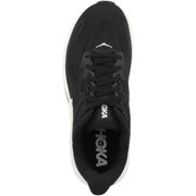 Hoka Womens Clifton 10 Sneaker, Black/White, 9.5