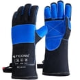 thumbnail image 1 of Guantes de soldadura TICONN 16" resistentes al calor ignífugos XL, 1 of 6