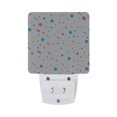 thumbnail image 5 of Yayeee LED Plug in Night Light for The Home with Auto Dusk to Dawn Light Sensors, 2 Pack, White Retro Pattern, 5 of 6