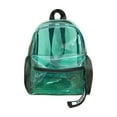 thumbnail image 2 of Transparent Pvc Backpack, Waterproof Educational Bag for Learner, 29x26x15cm Large Capacity with Multiple Pockets, Lightweight & Durable for Travel, Beach, and Outdoor Use,Vsgery, 2 of 8