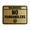 Brushed Gold, variant on Signs ByLITA Classic Framed Warning No Panhandlers Sign (Black) - Small