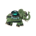 thumbnail image 3 of Éléphant en Strass Broches Épingle Animale Badge à Revers Mignon Mode Épingle à Revers en Alliage Vert, 3 of 9