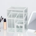 thumbnail image 1 of Organizador de maquillaje Organizador de cuidado de la piel Organizador de cepillos de encimera Organizador Clear Cosmetics Organizador de cepillo de, 1 of 8