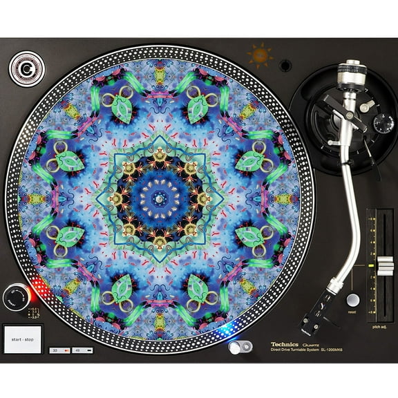 KuzmarK™ 12" DJ Turntable Slipmat - Amoeba Punk Park