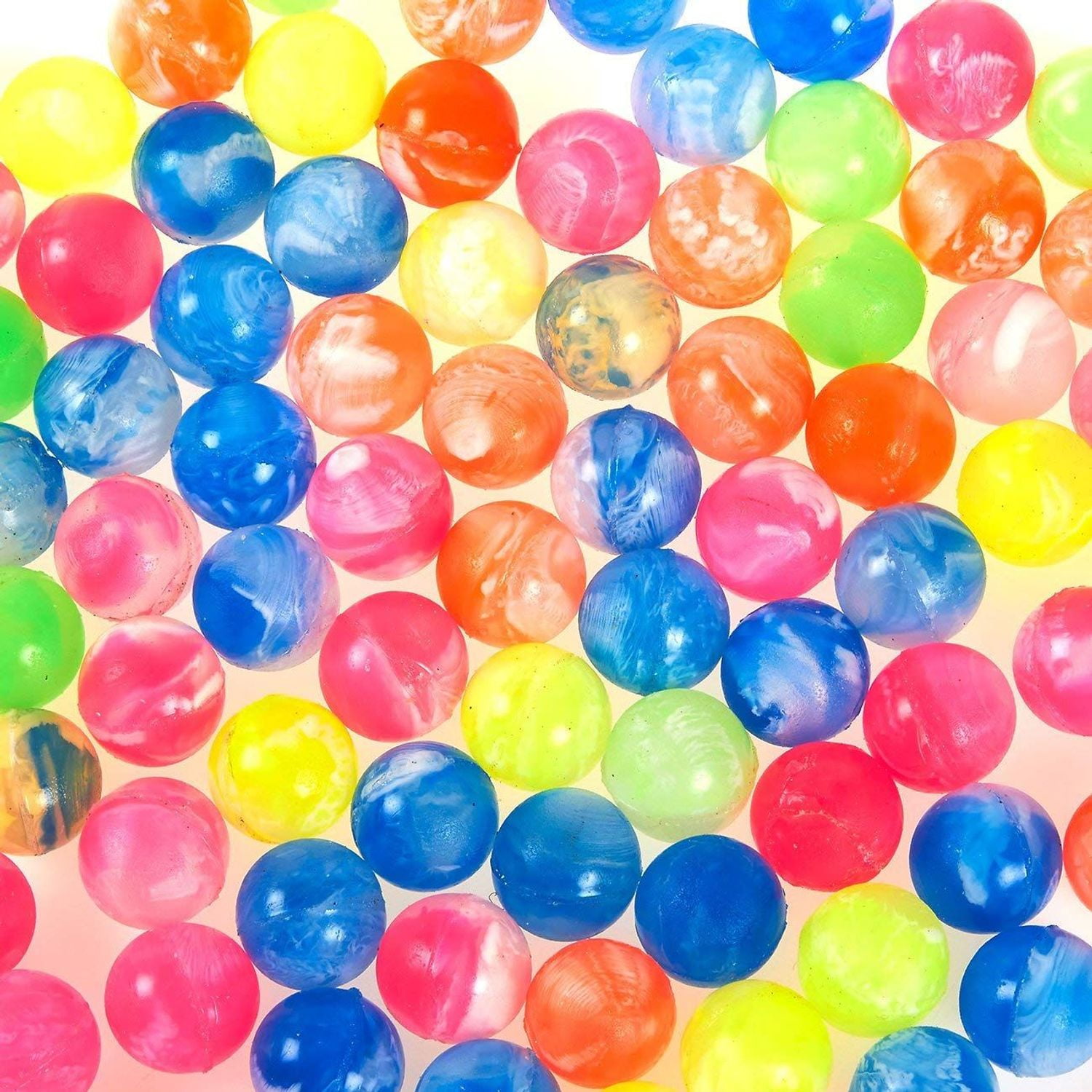 Juvale Bouncy Balls Party Favors 100Count Super Bouncy Balls Bulk