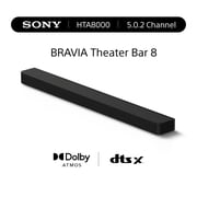 Sony BRAVIA Theater Bar 8 Sound Bar Surround Sound Home Theater with 11 speakers, Dolby Atmos/DTS:X HT-A8000