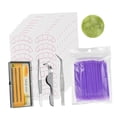 thumbnail image 1 of Kit De Herramientas De Extensión De Pestañas Con Injerto De Moda Con Pinzas De Y Pinzas De Pestañas Púrpura, 1 of 9