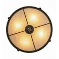 thumbnail image 5 of Meyda Tiffany 149758 Arabesque 4 Light 28" Wide Semi-Flush Bowl Ceiling Fixture - Copper, 5 of 7