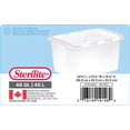 thumbnail image 5 of Sterilite 45 Liter Hinged Lid Storage Box, Pink, 5 of 5