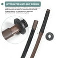 thumbnail image 5 of BJDJ Katana Sword high Toughness Polypropylene Performing Training (41") Brown Katana Practice Scabbard Cosplay Aikido (Brown), 5 of 9