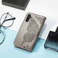thumbnail image 6 of Compatible with Samsung Galaxy A14 5G Wallet Case for Women, Leather Flip Folio with Kickstand Magnetic and Card Holder Protective Case for Samsung Galaxy A14 5G Butterfly Grey SD, 6 of 11