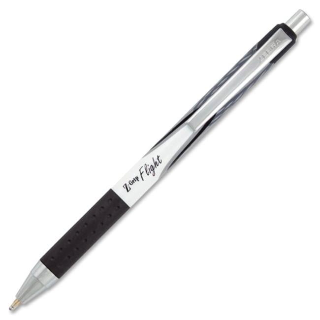 Zebra Pen Corp. 21910 ZGrip Flight Retractable Ballpoint Pen, 1.2 mm