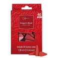 thumbnail image 2 of (6 pack) Mainstays Incense Cones, Dragon's Blood Fragrance (Red), 40 Pack, 2 of 9