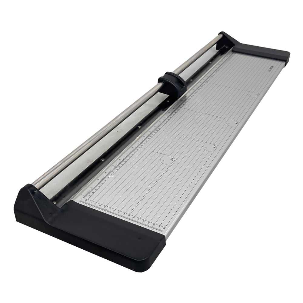 Techtongda 33.8" Rotary Paper Trimmer Cutter Photo Vinyl Paper Cutter