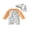 Orange, variant on BemeyourBBs Toddler Baby Boy Shark One Piece Swimsuit with Sun Hat Infant Boys Bathing Suit Long Sleeve Rash Guard UPF 50  Ocean Theme Print Zipper Swimwear Summer Pool Beachwear