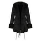 thumbnail image 3 of Chaquetas y abrigos casuales con capucha de manga larga para mujer, chaqueta con capucha de color liso y bolsillo grueso, chaqueta/chaqueta casual con capucha de manga larga, abrigo para mujer, 3 of 5