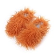 thumbnail image 3 of Women's Curly Furry Slippers, Indoor Thermal Cozy Fuzzy Shoes, Warm Bedroom Floor Plush Slippers With Non-slip Sole, 3 of 8