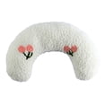 thumbnail image 2 of Walbest Little Pillow for Cats, Ultra Soft Fluffy Pet Calming Toy Half Donut Cuddler for Joint Relief Sleeping Improve Machine Washable, 2 of 7