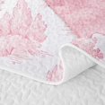 thumbnail image 5 of Erosebridal Girly Pink Bowknot Quilt Full for Girls Boys, Princess Fairy Castle Full Bedspread Sets, 3pcs, 5 of 7