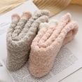 thumbnail image 6 of 5Pairs Women Ladies Winter Warm Soft Fluffy Bed Socks Lounge Slipper Fleece Sock, 6 of 11