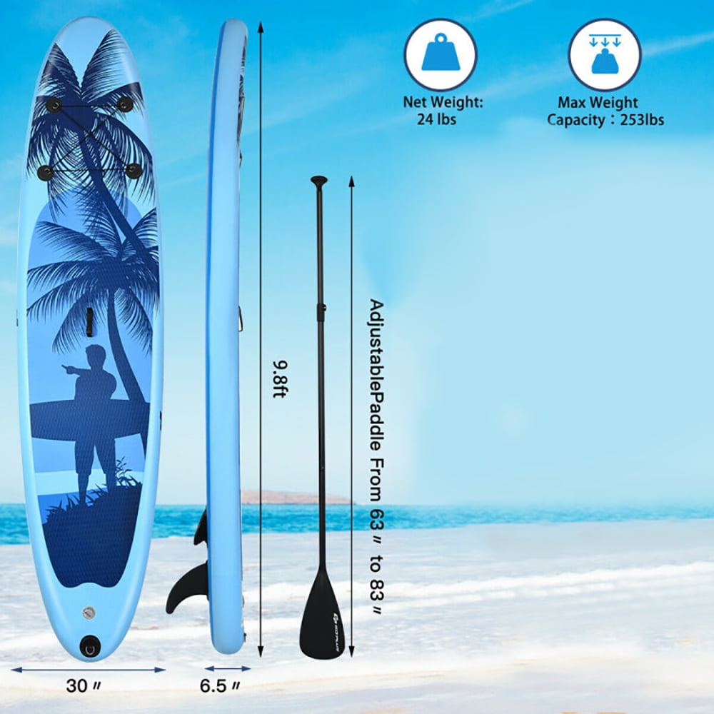 YYAo Surfboard, Body Board Surfing Board,Adult Youth Inflatable Stand Up Paddle Board-S