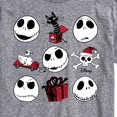 thumbnail image 3 of The Nightmare Before Christmas - Jack Christmas Grid - Men's Short Sleeve Graphic T-Shirt, 3 of 5