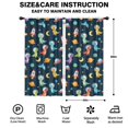 thumbnail image 2 of Blackout Kids Curtains,Space Dinosaurs Rockets Planets Childrens Insulated Curtains Set Of 2,Bedroom Essentials,Toddler Room Decor 42"x84", 2 of 5